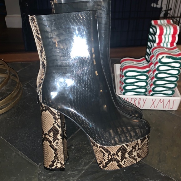 Platform Boots by Azalea Wang dreamer size 6.5 - Picture 6 of 8